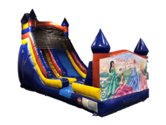 18ft Castle Slide- Princess Banner 18ft Castle Slide- Princess Banner