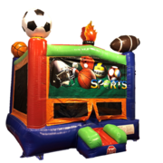 Bounce House - Sports with Banner Bounce House - Sports with Banner